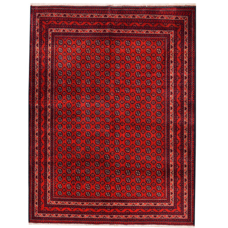 Handmade Khoja Roshnai Area Rug 4' 10" x 6' 6" ft / 155 x 198 cm - No. 4991