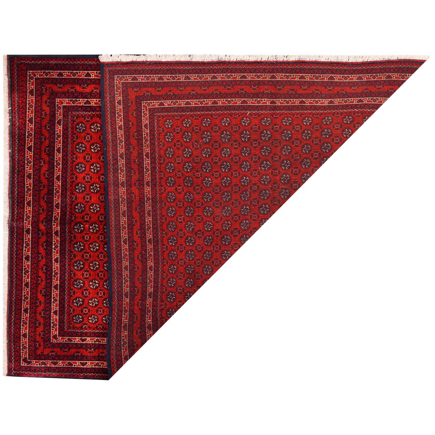 Handmade Khoja Roshnai Area Rug 4' 10" x 6' 6" ft / 155 x 198 cm - No. 4991