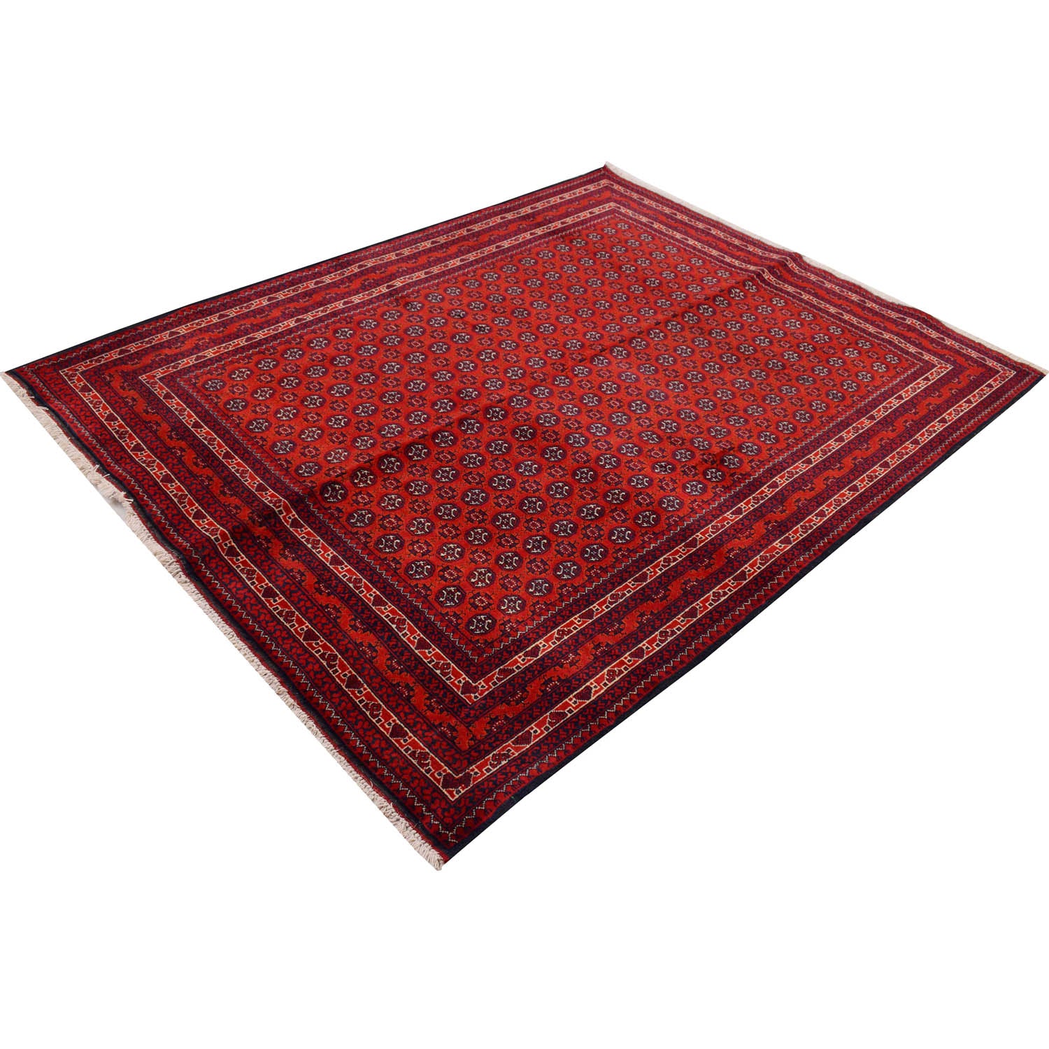 Handmade Khoja Roshnai Area Rug 4' 10" x 6' 6" ft / 155 x 198 cm - No. 4991