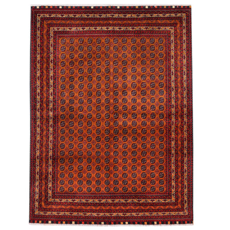 Hand Knotted Khoja Roshnai Carpet 4' 9" x 6' 6" ft / 146 x 197 cm - No. 4992