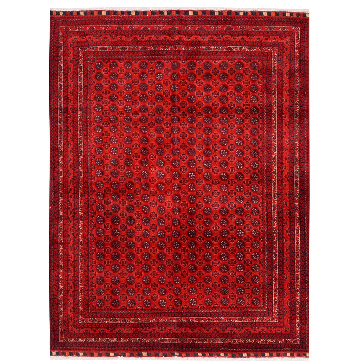 Hand Knotted Khoja Roshnai Carpet 4' 11" x 6' 7" ft / 151 x 201 cm - No. 4993