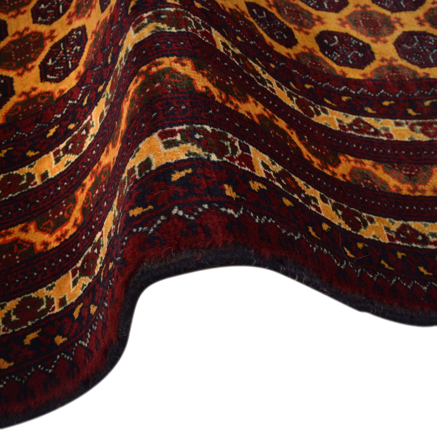 Oriental Handmade Khoja Roshnai Rug 3' 3" x 4' 11" ft / 100 x 149 cm - No. 5003