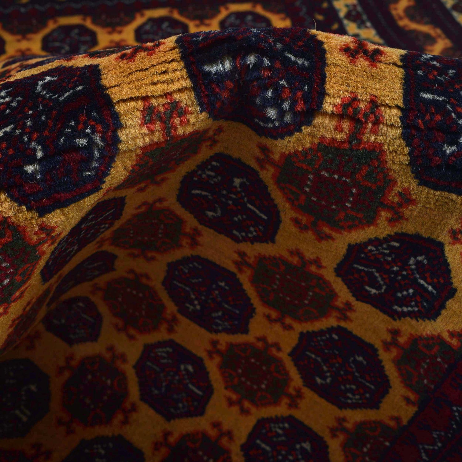 Oriental Handmade Khoja Roshnai Rug 3' 3" x 4' 11" ft / 100 x 149 cm - No. 5003