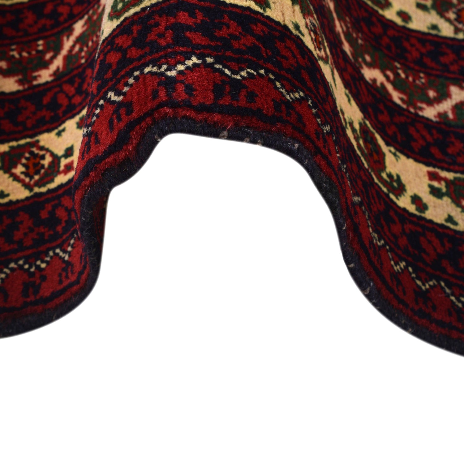 Handmade Khoja Roshnai Area Rug 3' 4" x 4' 11" ft / 101 x 149 cm - No. 5004