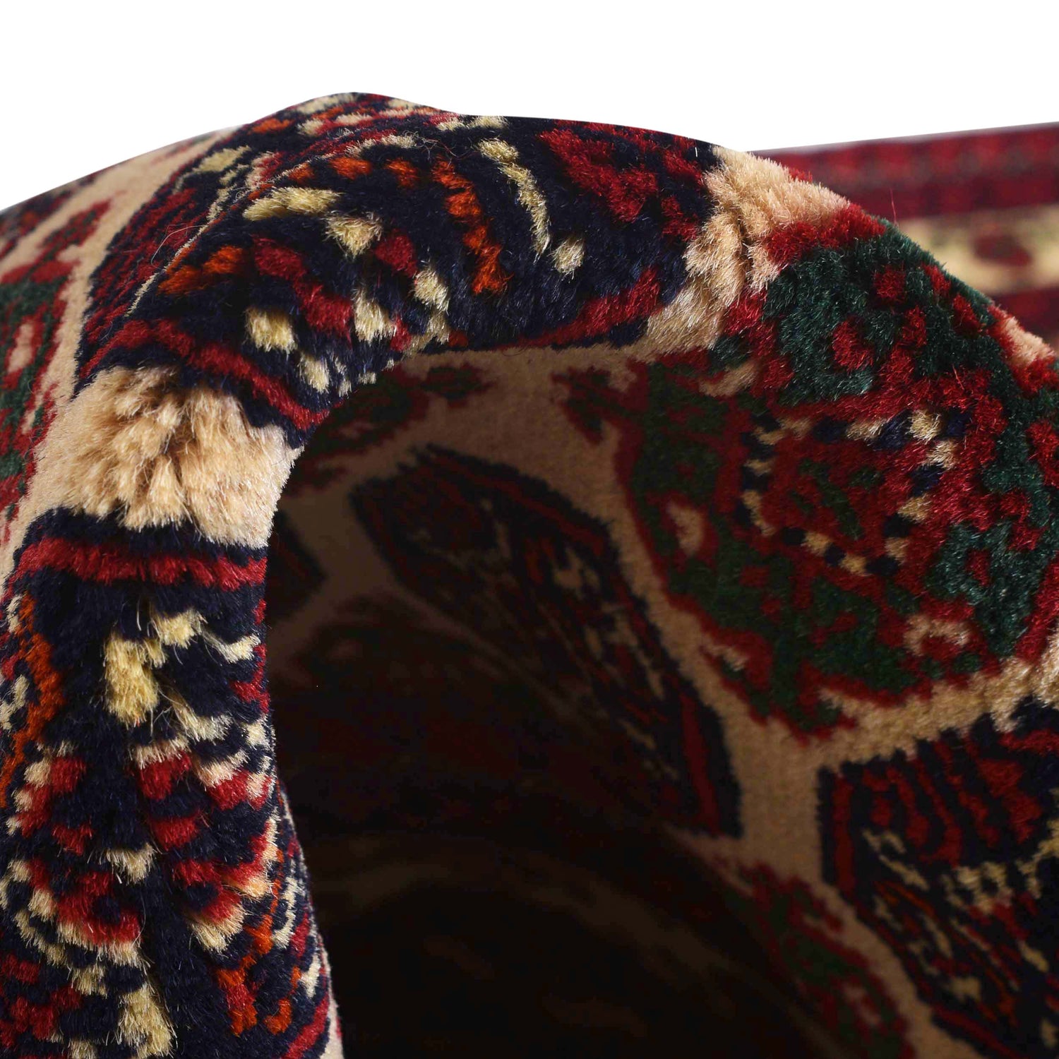 Handmade Khoja Roshnai Area Rug 3' 4" x 4' 11" ft / 101 x 149 cm - No. 5004