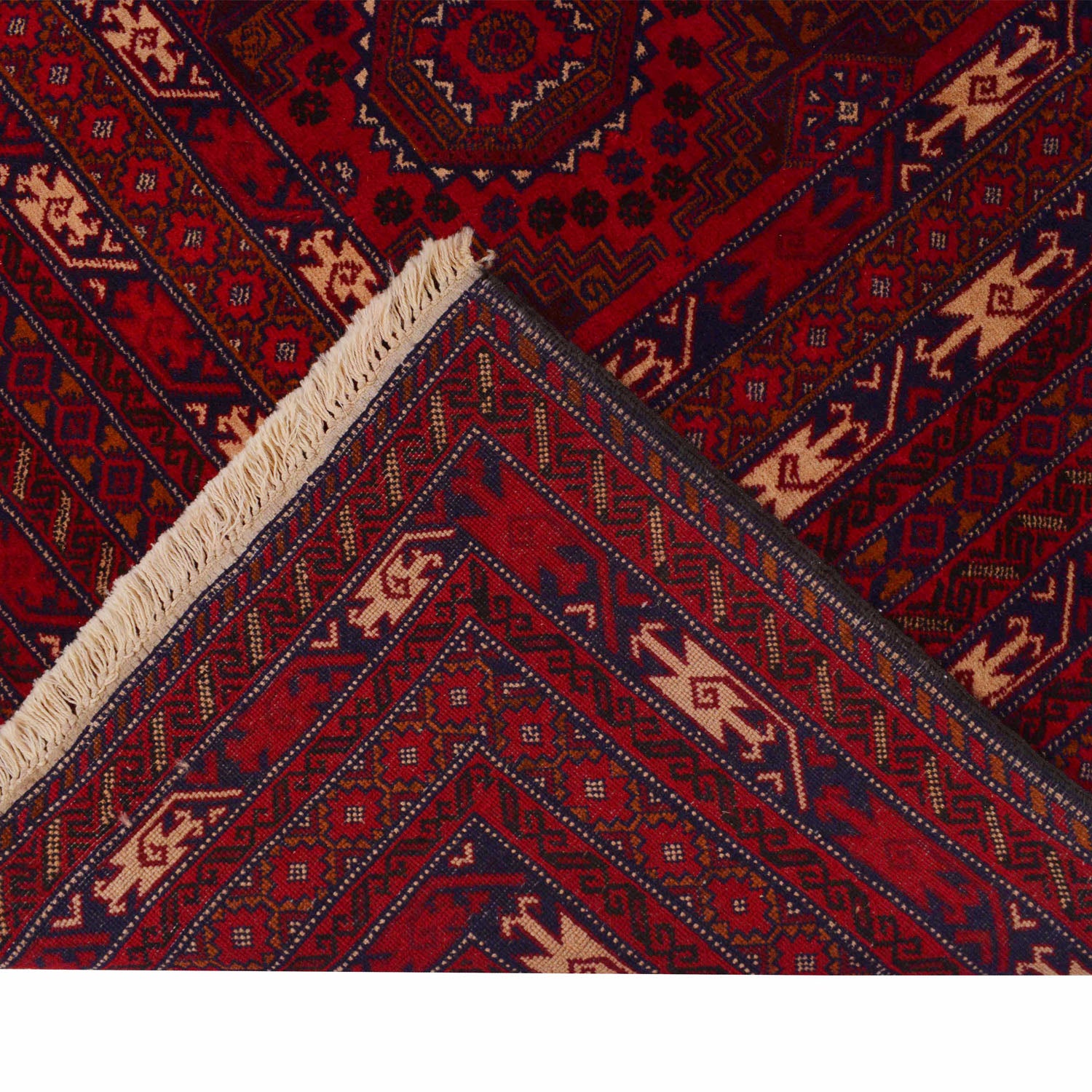 Oriental Bukhara Area Rug 6' 10" x 9' 5" ft / 207 x 287 cm - No. 5006