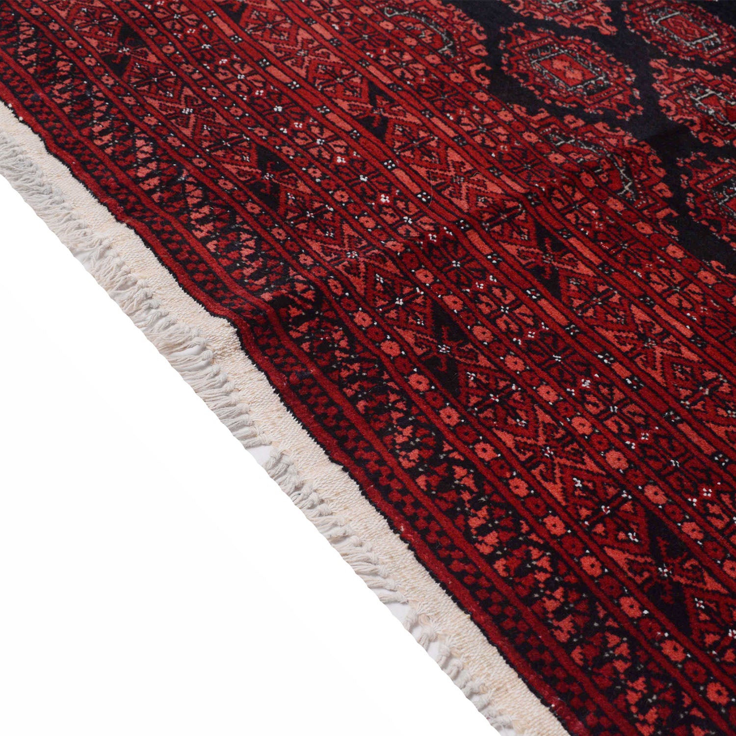 Oriental Bukhara Area Rug 6' 4" x 9' 4" ft / 193 x 285 cm - No. 5007