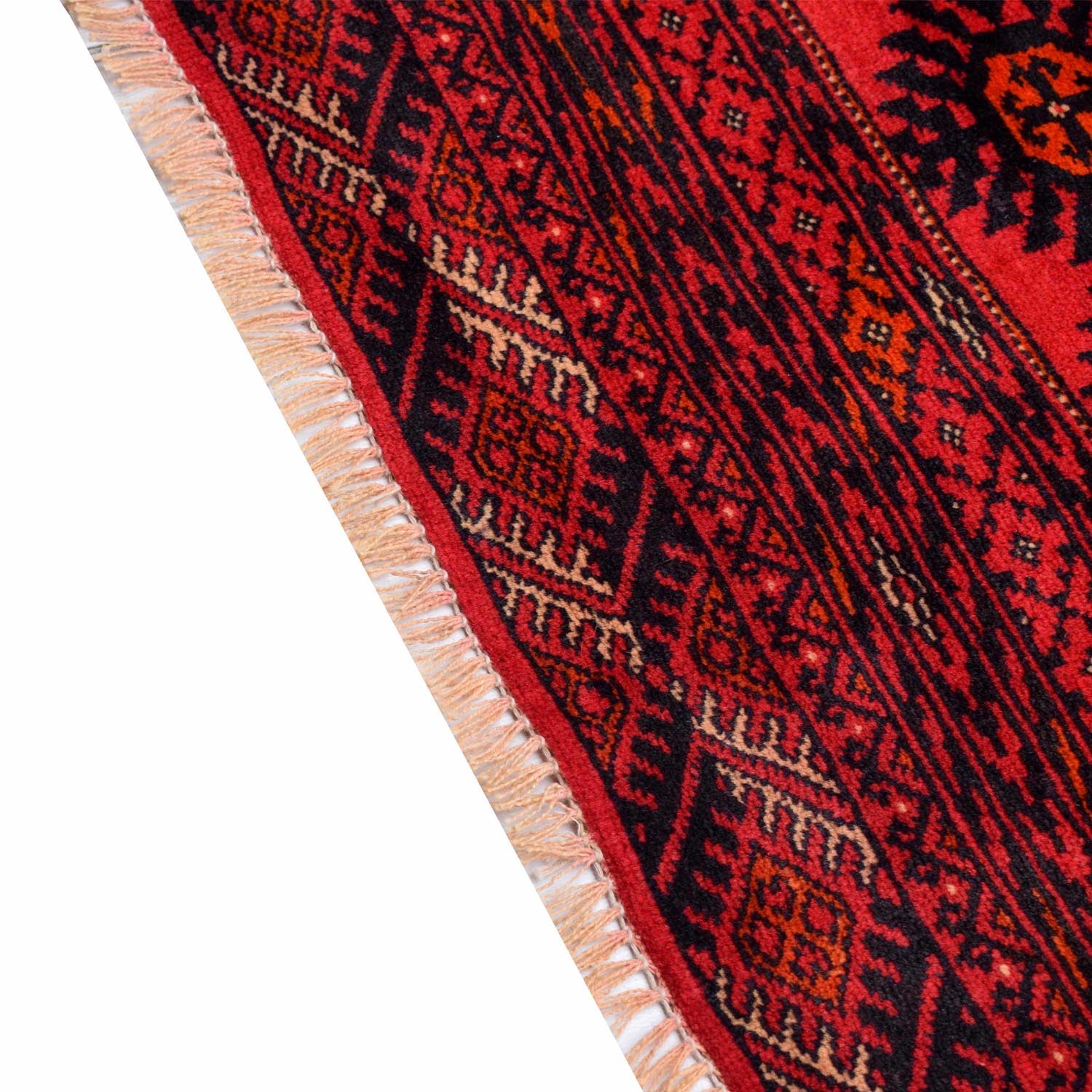 Oriental Bukhara Area Rug 6' 2" x 9' 4" ft / 189 x 285 cm - No. 5018