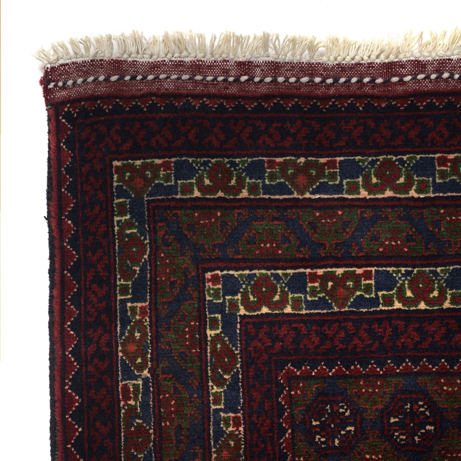 Handmade Khoja Roshnai Area Runner Rug 2' 8" x 9' 7" ft / 82 x 291 cm - No. 6008