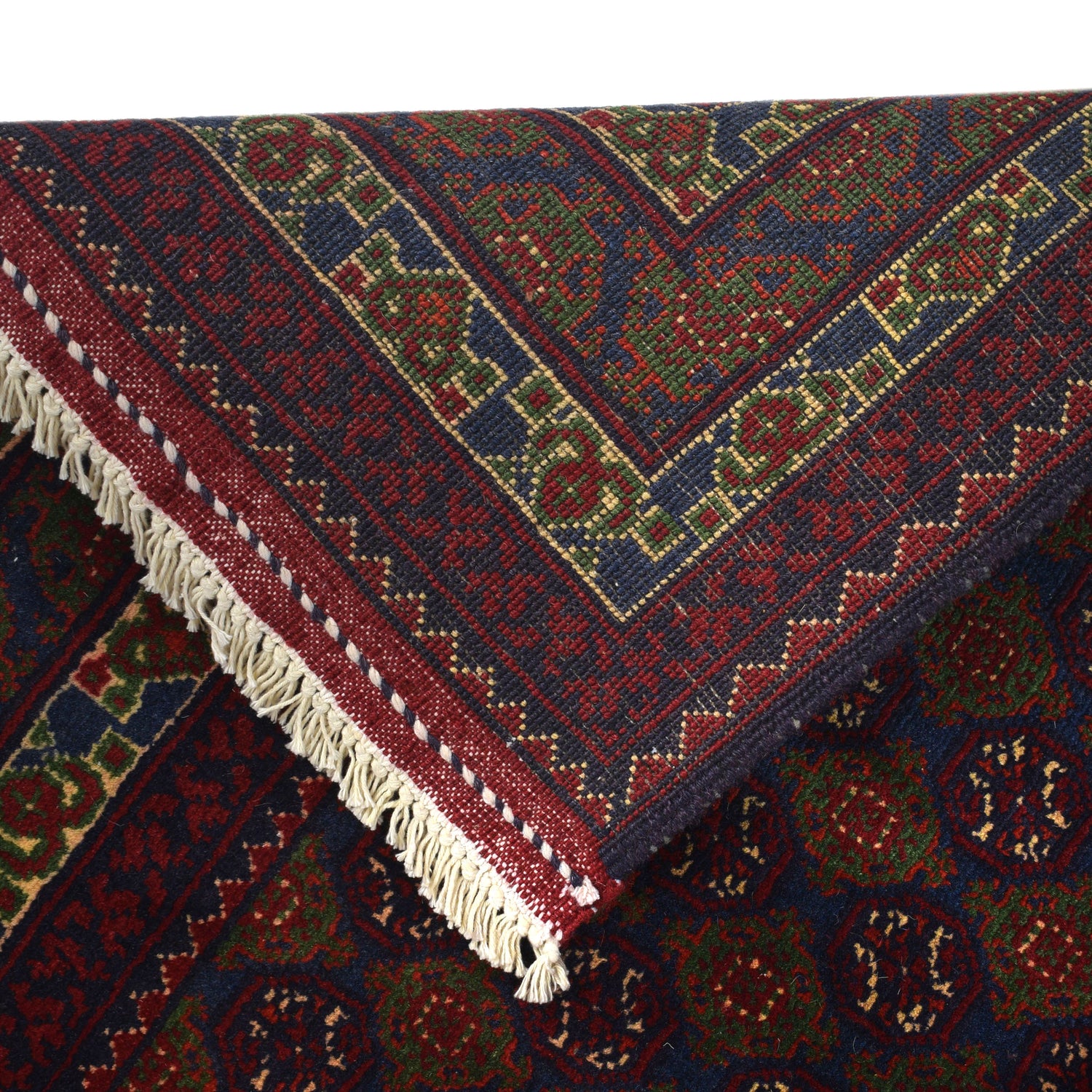 Handmade Khoja Roshnai Area Runner Rug 2' 8" x 9' 7" ft / 82 x 291 cm - No. 6008
