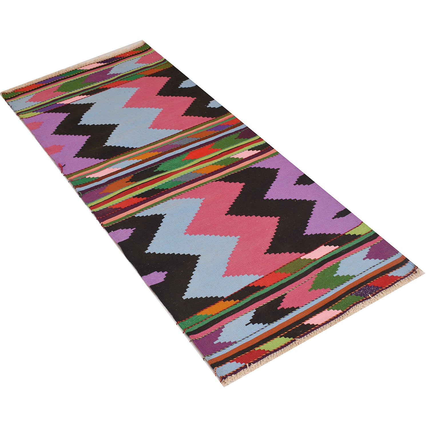 Flatweave Table Sheet Runner 2' 3" x 5' 3" ft / 68 x 159 cm - No. 6025