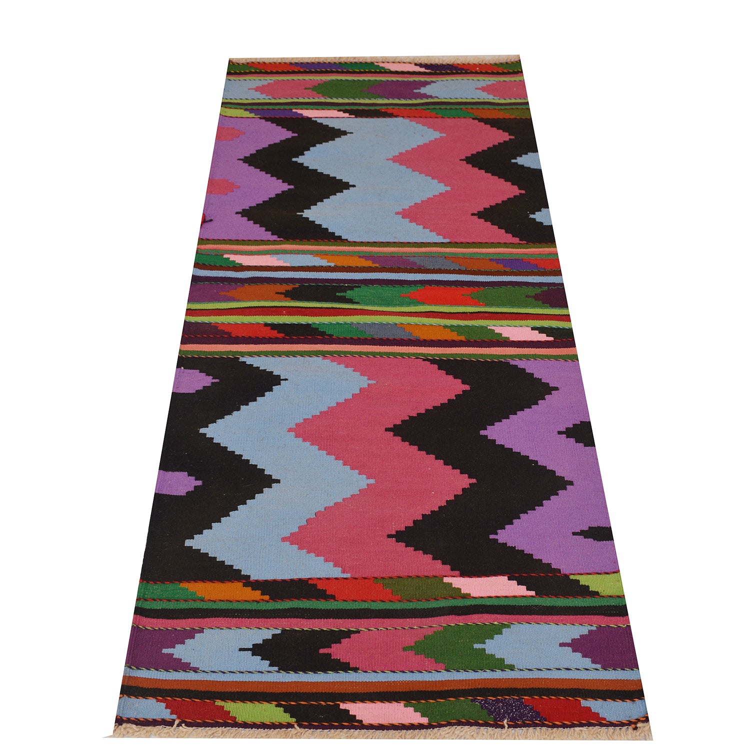 Flatweave Table Sheet Runner 2' 3" x 5' 3" ft / 68 x 159 cm - No. 6025