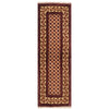 Oriental Handmade Khoja Roshnai Runner Rug 2' 2" x 6' 5" ft / 67 x 195 cm - No. 6198