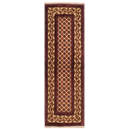 Oriental Handmade Khoja Roshnai Runner Rug 2' 2" x 6' 5" ft / 67 x 195 cm - No. 6198