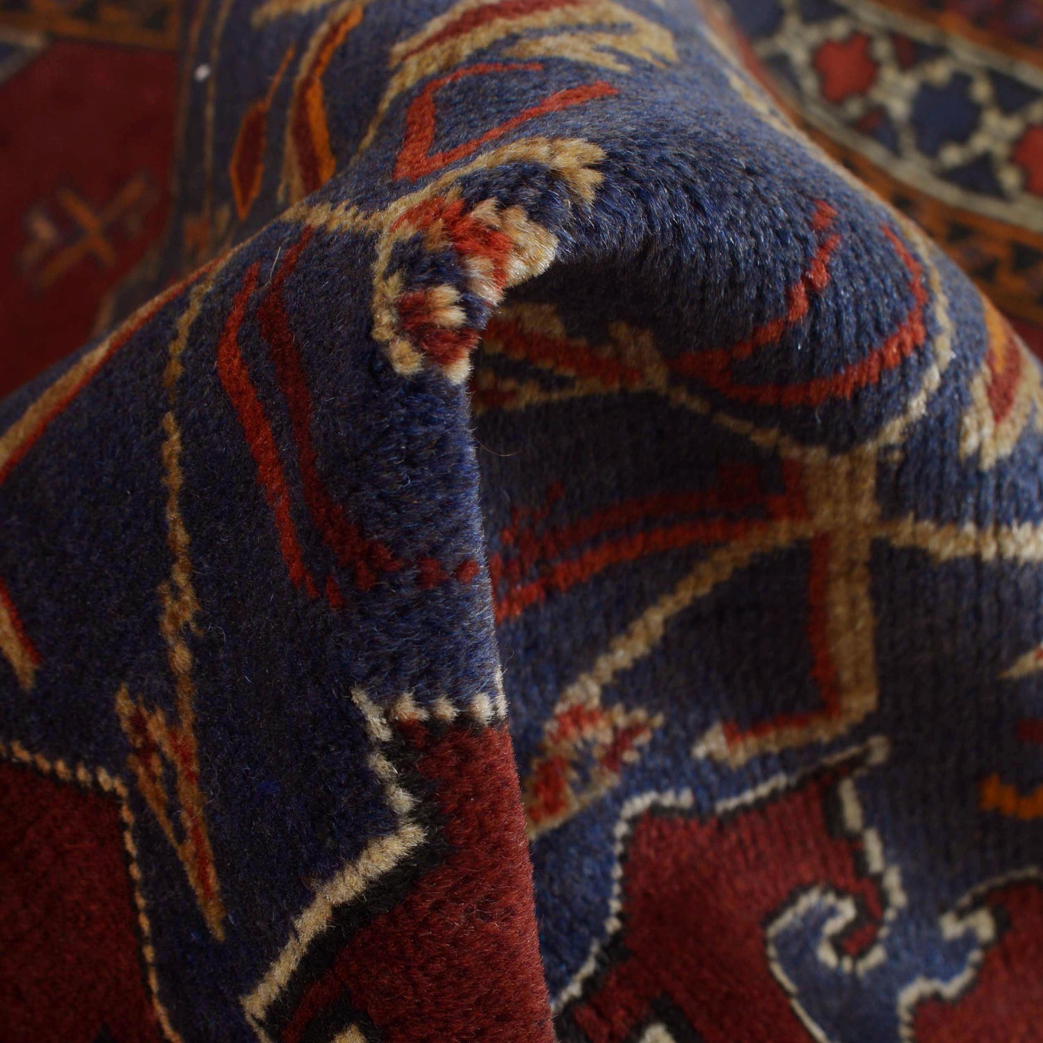 Muslim Prayer Rug 2' 8" x 3' 9" ft / 82 x 115 cm - No. 6291