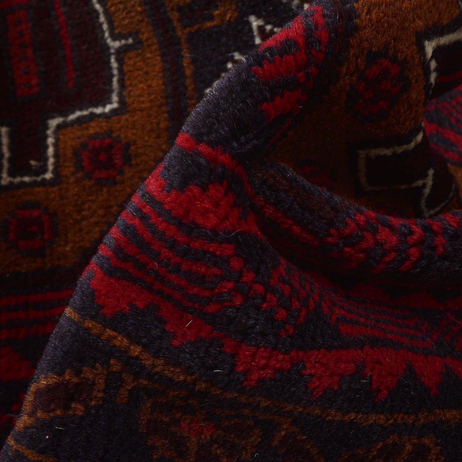 Handmade Baluchi Rug 9' 6" x 12' 7" ft / 290 x 384 cm - No. 6522