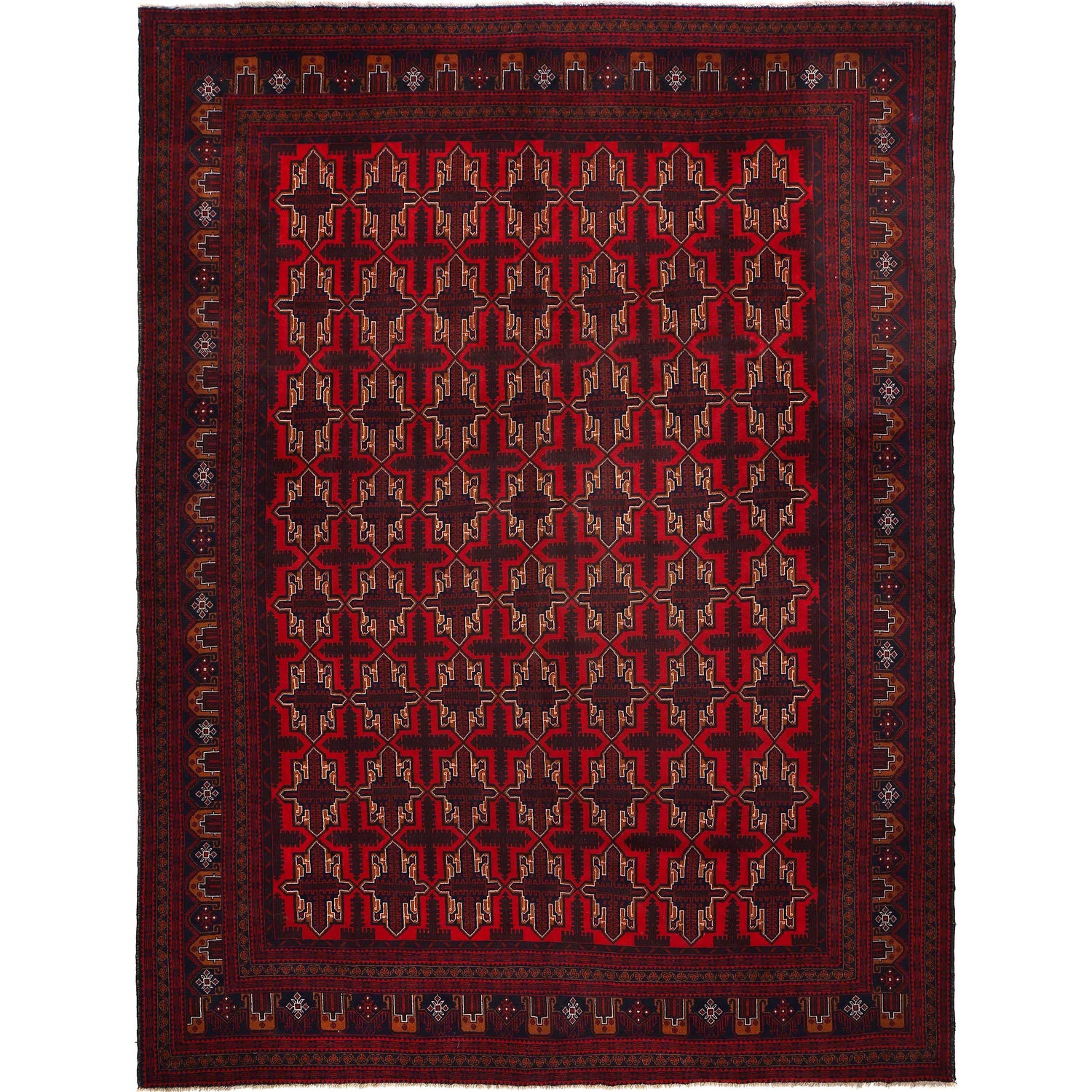Handmade Baluchi Rug 9' 10" x 13' 3" ft / 300 x 405 cm - No. 6523