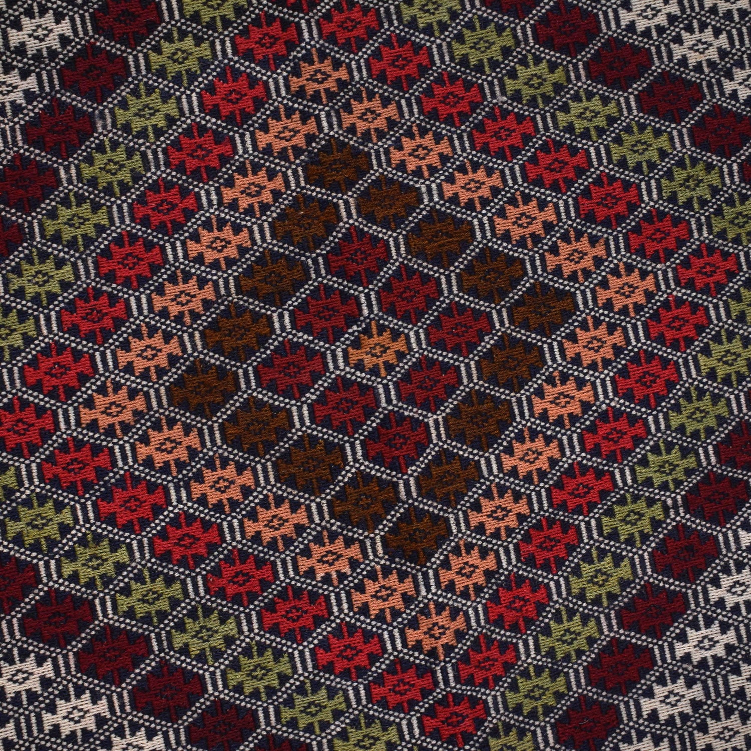 Handmade Maliki Kilim 3' 11" x 5' 7" ft / 119 x 169 cm - No. 6889