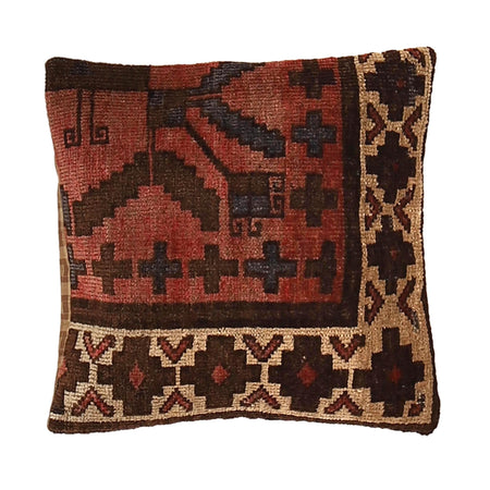 Square Pillow Cover 1' 6" x 1' 5" ft / 45 x 43 cm - No. 7160