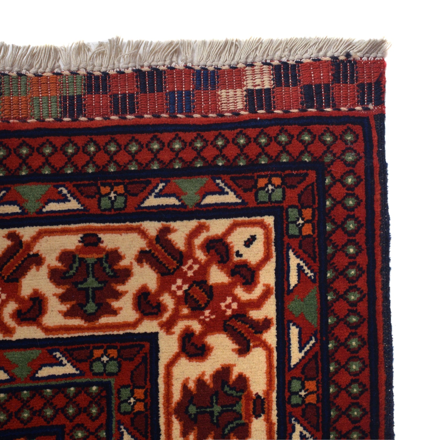 Fine Quality Afghan Carpet 6' 7" x 10' 2" ft / 200 x 309 cm - No. 7364