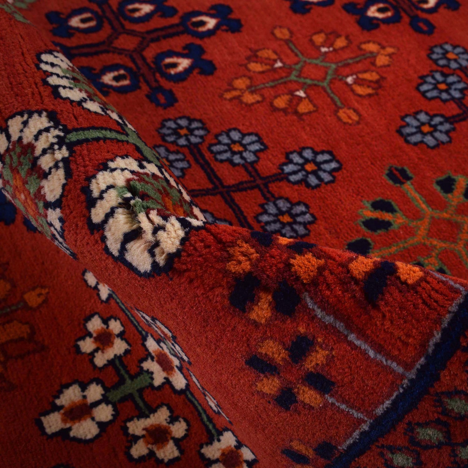 Fine Quality Afghan Carpet 6' 7" x 10' 2" ft / 200 x 309 cm - No. 7364