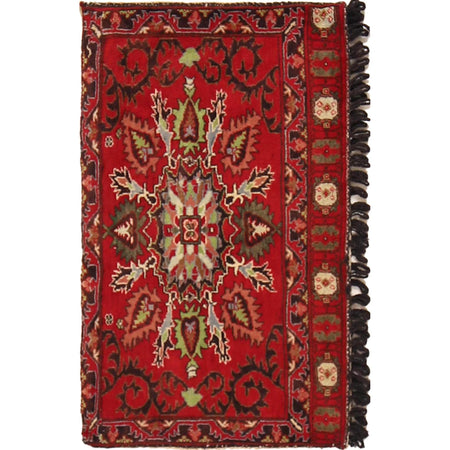 Baluch Balisht Area Rug 1' 7" x 2' 7" ft / 48 x 78 cm - No. 7538