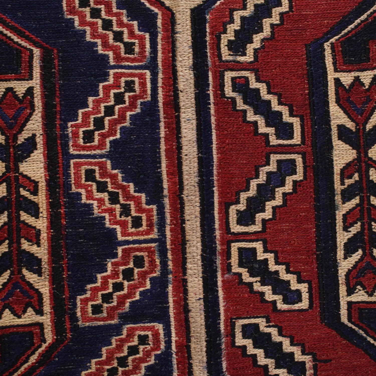 Handmade Flat Weave Kilim 6' 9" x 8' 10" ft / 206 x 270 cm - No. 7548