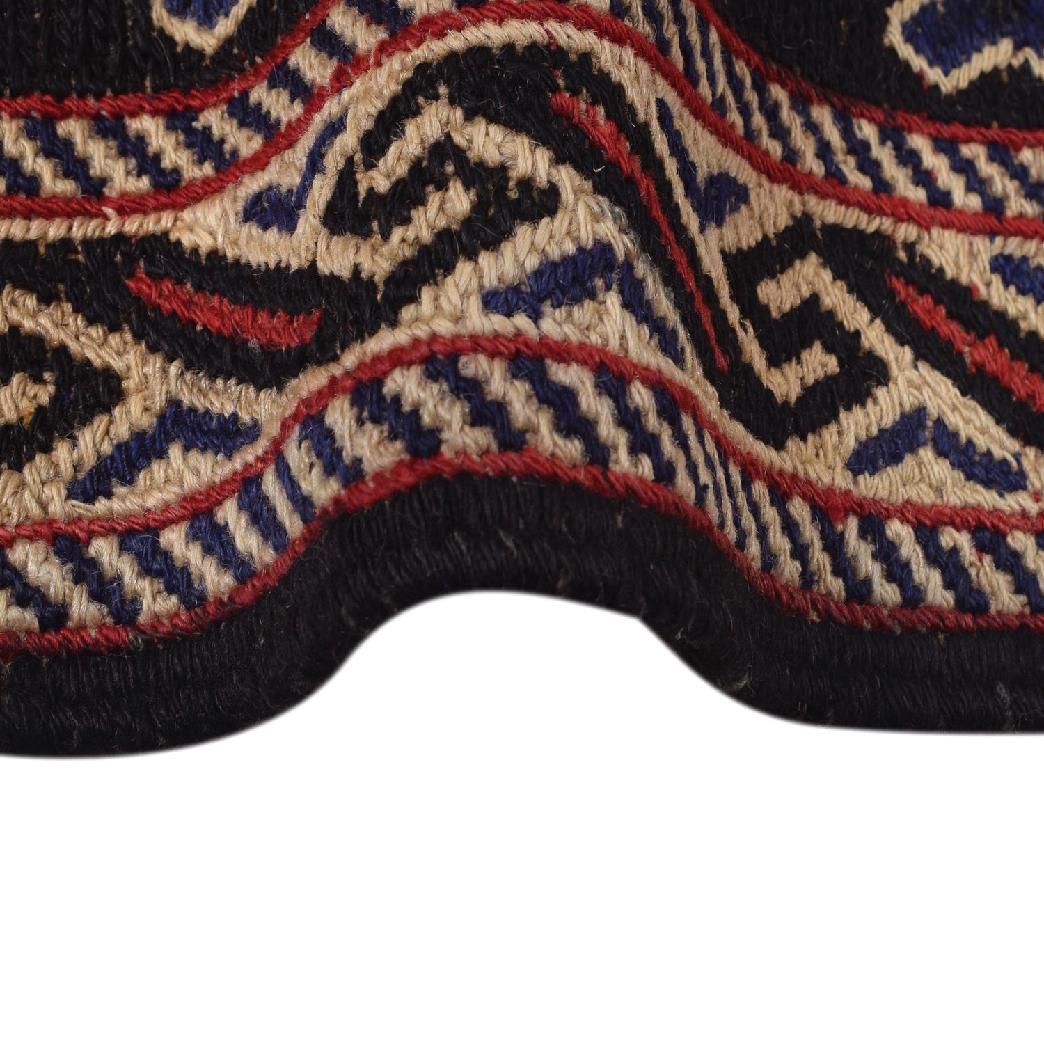 Handmade Flat Weave Kilim 6' 9" x 8' 10" ft / 206 x 270 cm - No. 7548