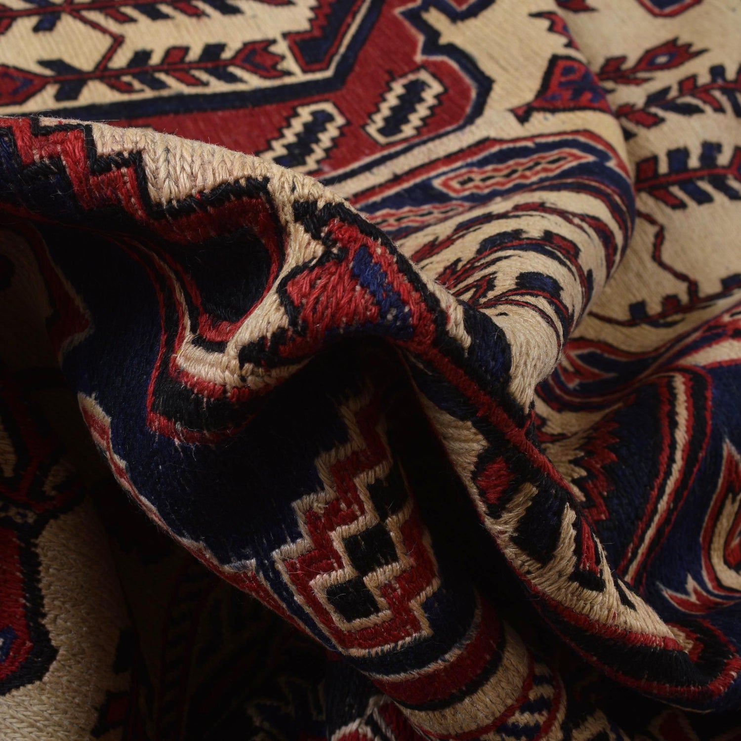 Handmade Flat Weave Kilim 6' 9" x 8' 10" ft / 206 x 270 cm - No. 7548