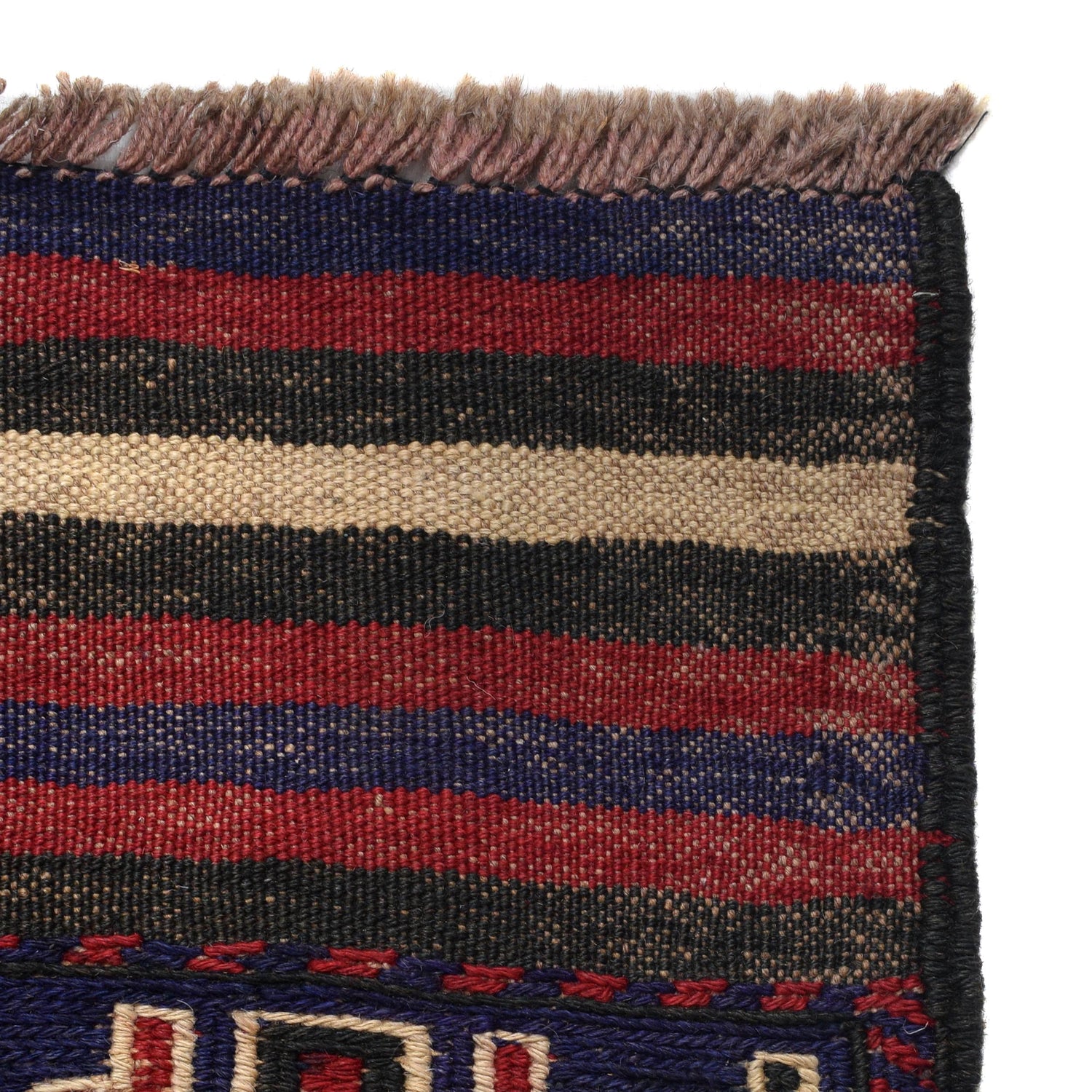 Handmade Flatweave Kilim 4' 4" x 7' 9" ft / 133 x 236 cm - No. 7666