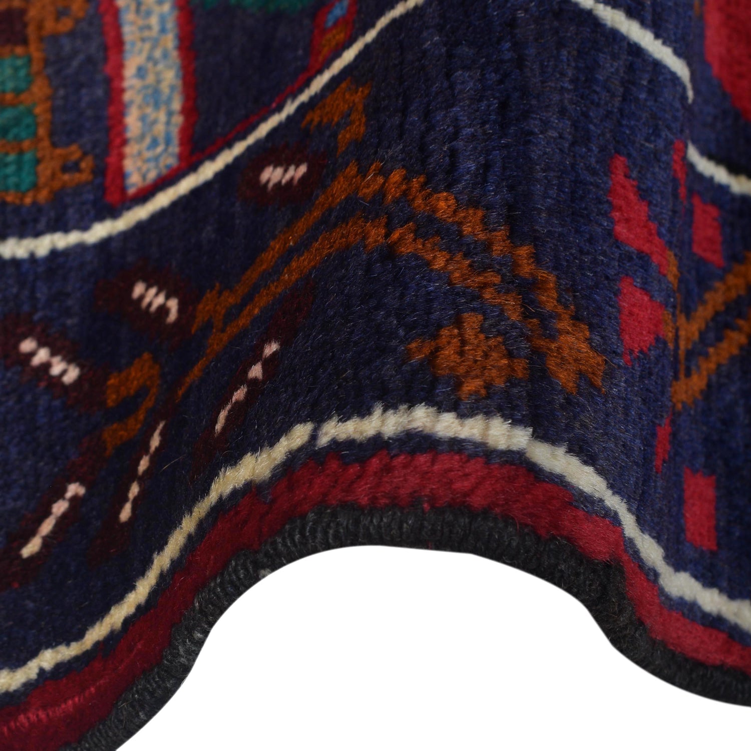 Handmade Pictorial Carpet 2' 9" x 4' 7" ft / 83 x 139 cm - No. 7936