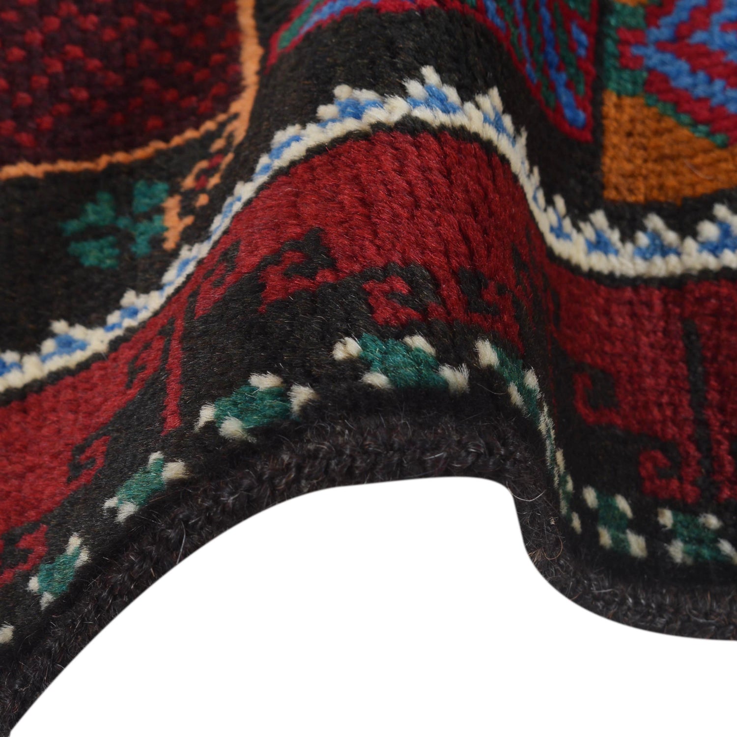 Handmade Pictorial Carpet 2' 11" x 4' 6" ft / 88 x 138 cm - No. 7938