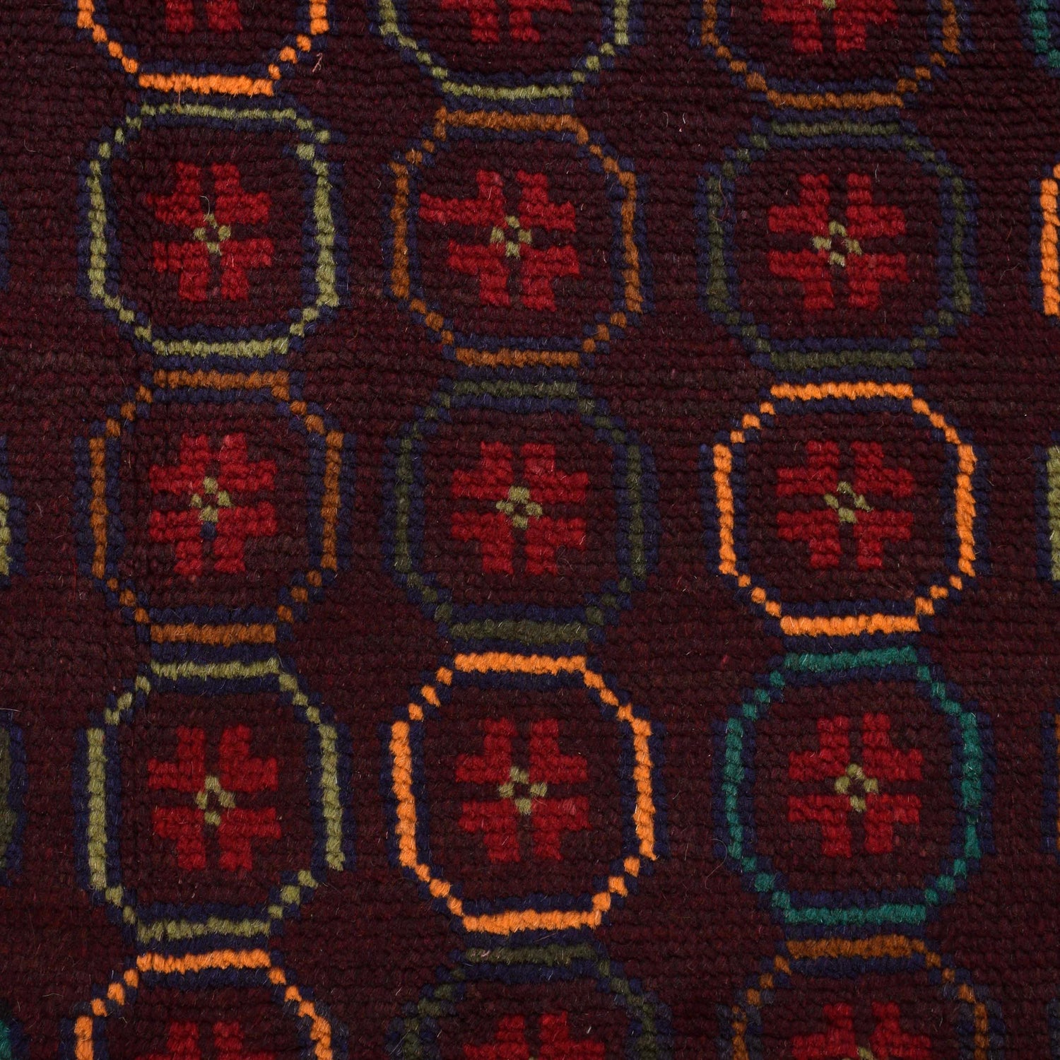 Handmade Kohistani Rug 6' 0" x 8' 2" ft / 183 x 250 cm - No. 8879