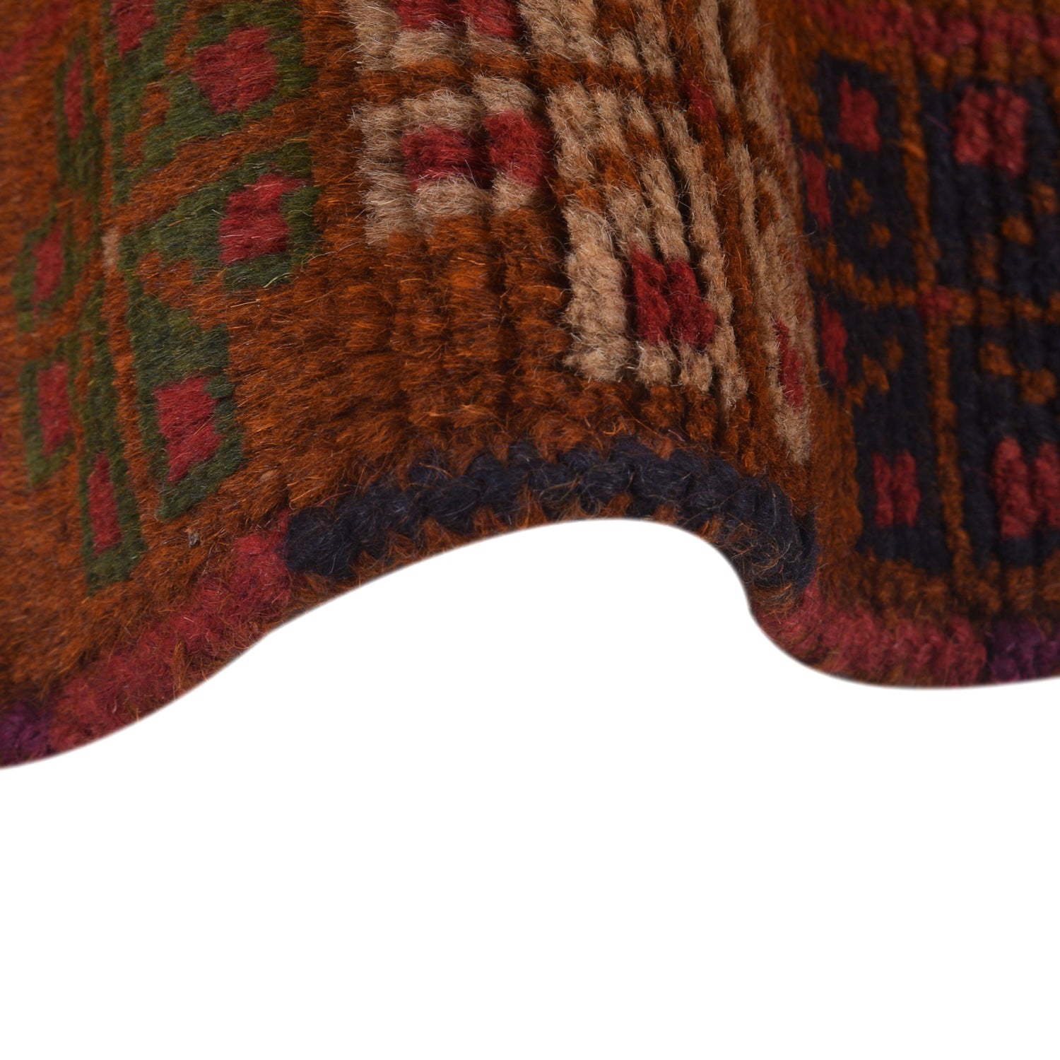 Handmade Kohistani Rug 5' 9" x 7' 10" ft / 176 x 240 cm - No. 8885