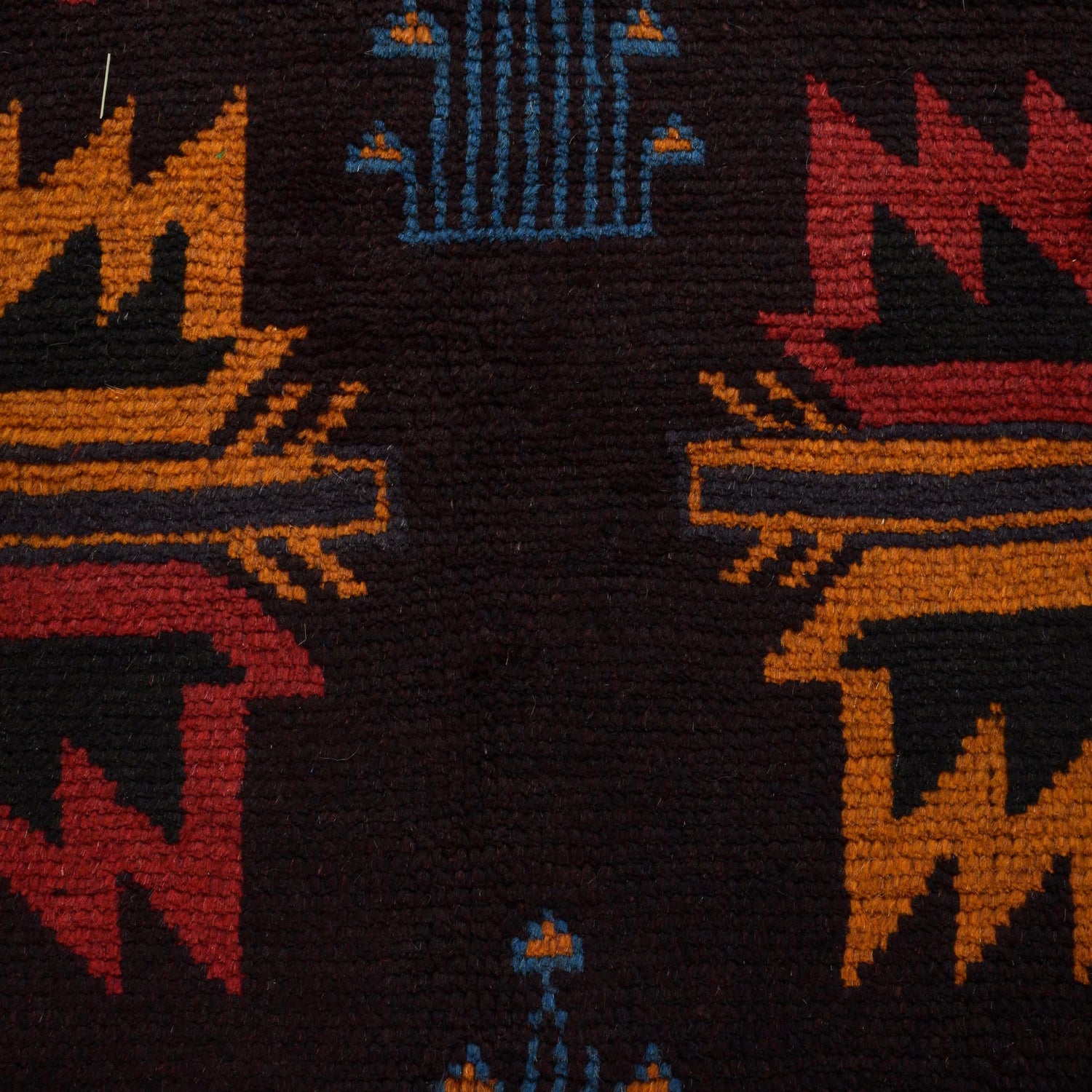 Handmade Kohistani Rug 5' 12" x 7' 9" ft / 182 x 235 cm - No. 8902