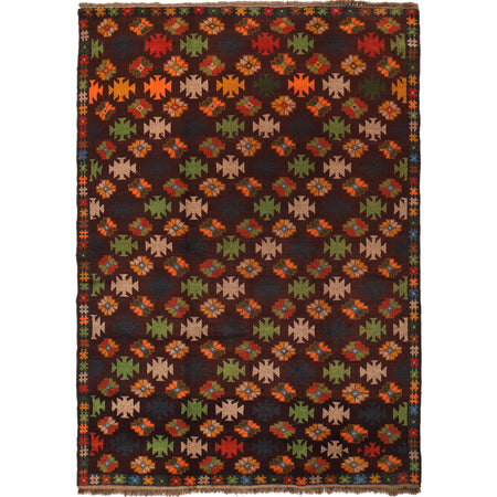 Handmade Kohistani Rug 5' 11" x 8' 4" ft / 180 x 255 cm - No. 8903