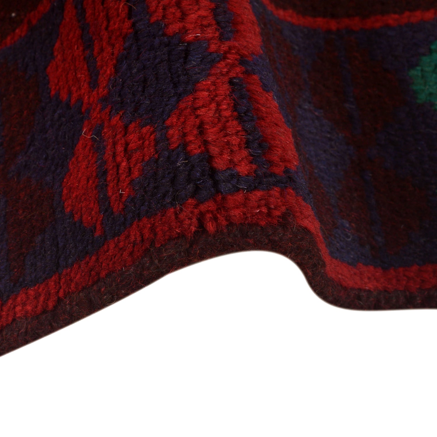 Hand Knotted Kohistani Area Rug 6' 0" x 8' 1" ft / 184 x 247 cm - No. 8912