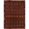 Hand Knotted Kohistani Area Rug 5' 10" x 7' 9" ft / 177 x 237 cm - No. 8918