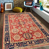 Hand Woven Heriz Design Carpet 3' 11" x 5' 7" ft / 120 x 170 cm - No. 8956