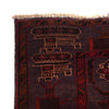 Authentic Afghan War Area Rug 6' 3" x 9' 9" ft / 190 x 298 cm - No. 8993