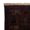 Authentic Afghan War Area Rug 6' 4" x 9' 7" ft / 193 x 291 cm - No. 8995