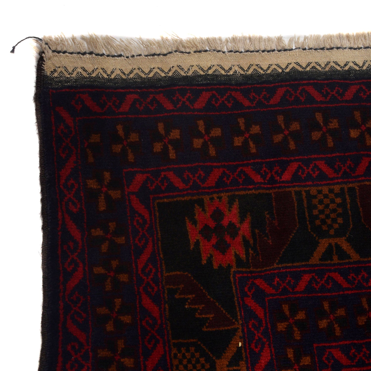 Handmade Baluchi Rug 8' 6" x 10' 0" ft / 260 x 305 cm - No. 9000