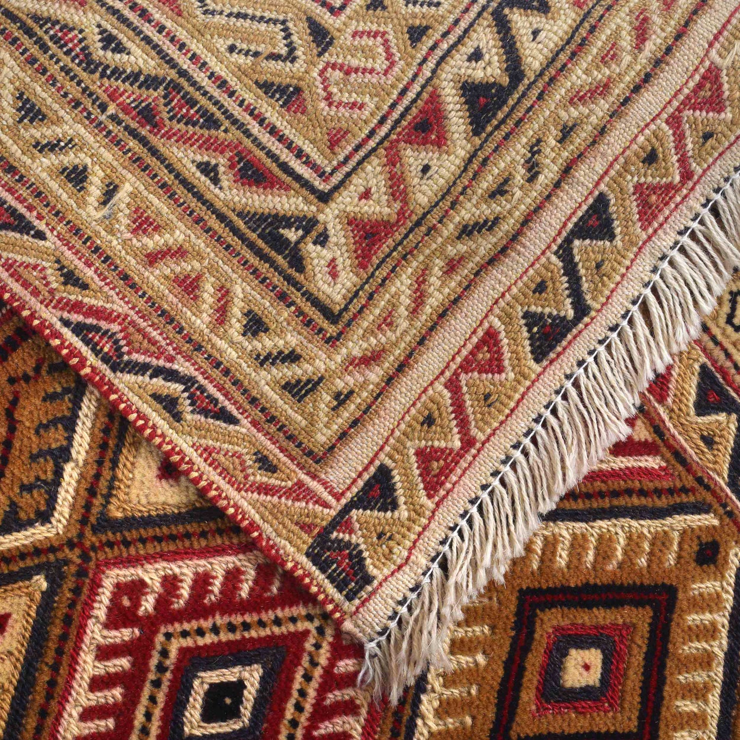 Handmade Nakhunak Kilim Rug 2' 10" x 4' 6" ft / 86 x 137 cm - No. 9017