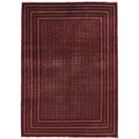 Oriental Handmade Khoja Roshnai Rug 6' 4" x 9' 5" ft / 192 x 288 cm - No. 9046