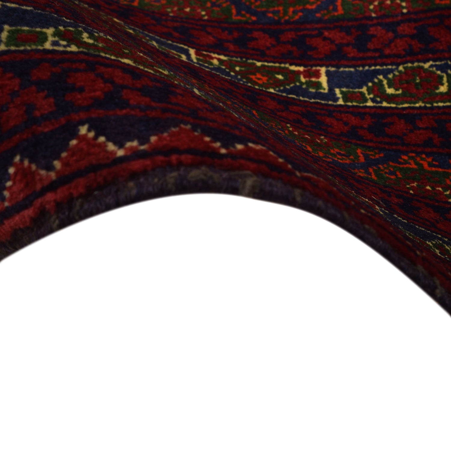 Oriental Handmade Khoja Roshnai Rug 6' 4" x 9' 5" ft / 192 x 288 cm - No. 9046