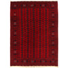 Red Bokhara Rug 7' 1" x 9' 5" ft / 217 x 286 cm - No. 9049