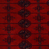 Red Bokhara Rug 7' 1" x 9' 5" ft / 217 x 286 cm - No. 9049