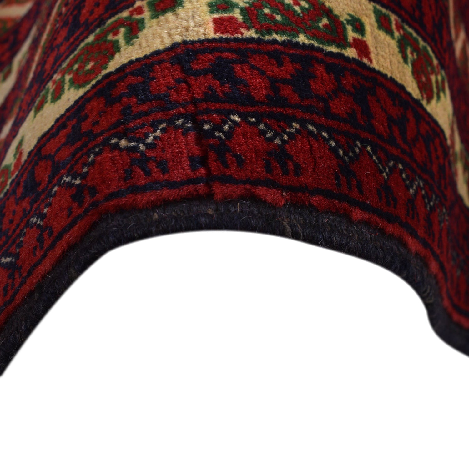 Beige Color Khoja Roshnai Area Rug 6' 5" x 9' 7" ft / 196 x 291 cm - No. 9050