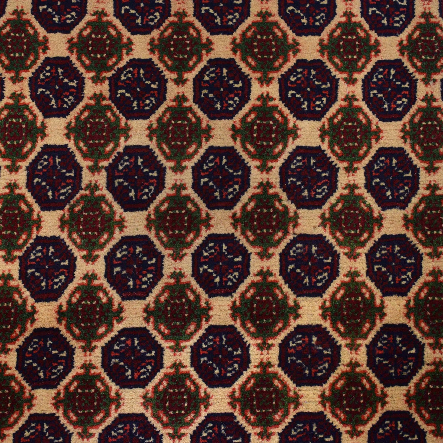 Beige Color Khoja Roshnai Area Rug 6' 5" x 9' 3" ft / 196 x 282 cm - No. 9052