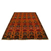 Hand Knotted Kohistani Area Rug 6' 3" x 7' 12" ft / 190 x 243 cm - No. 9066